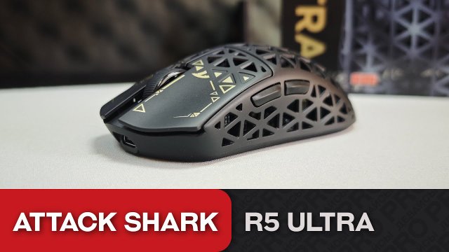 Летайте над игровыми мирами с Attack Shark R5 Ultra