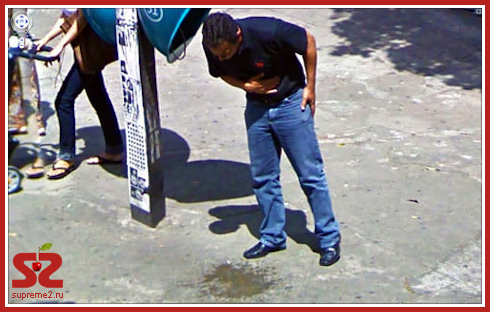 Необычные кадры из Google Street View