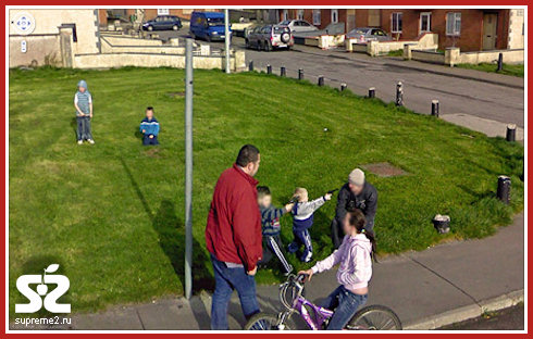 Необычные кадры из Google Street View