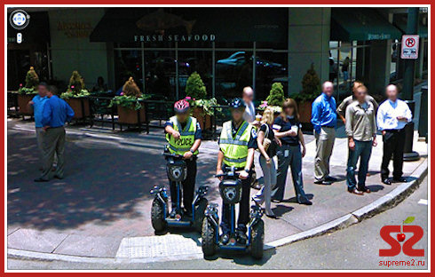 Необычные кадры из Google Street View