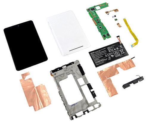 iFixit оценили Google Nexus 7