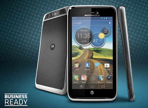 Motorola Atrix HD в кевларовой обертке