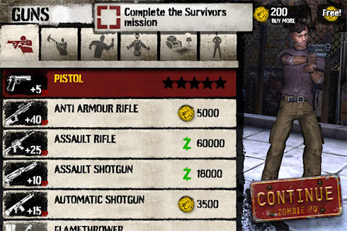 Zombie HQ для Apple: легко ли убить зомби?