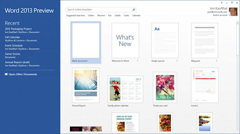 Microsoft Office 2013 переходит на Metro
