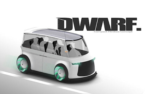 Компактный автобус Dwarf для города