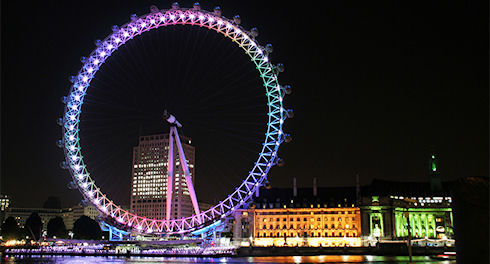 London Eye станет индикатором олимпийского настроения