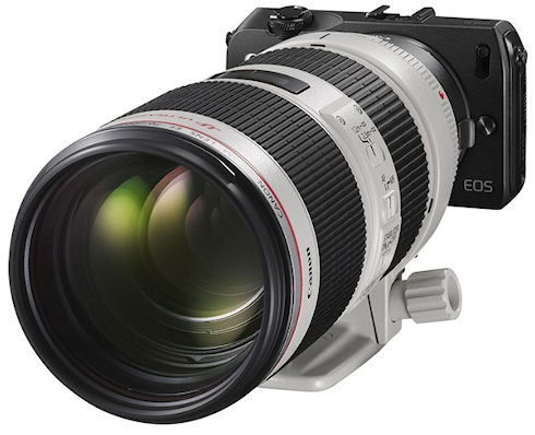 Первая беззеркальная камера Canon EOS M