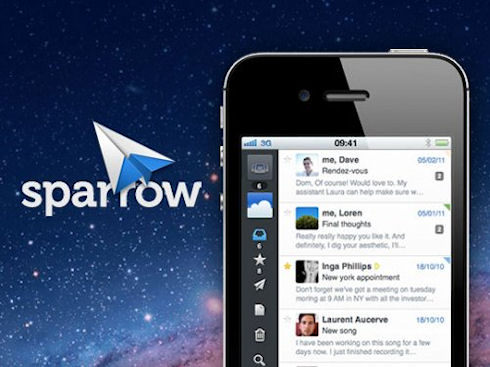 Google покупает разработчика почтового приложения Sparrow