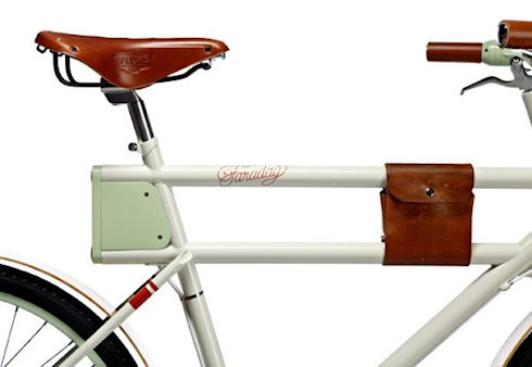 Ретро-байк Faraday Porteur на электротяге