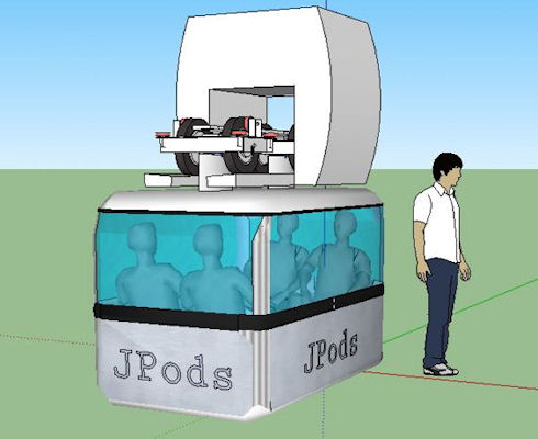 Jpod – умный общественный транспорт Jpod – умный общественный транспорт