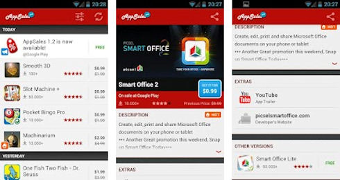 AppSales – гид по приложениям в Google Play