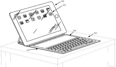 Apple получила патент для обложки Smart Cover с гибким дисплеем