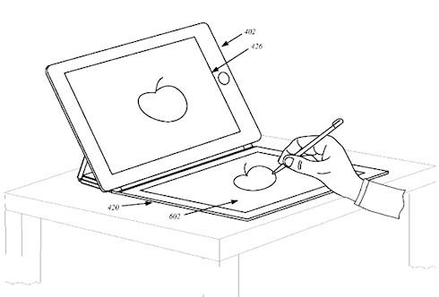 Apple получила патент для обложки Smart Cover с гибким дисплеем
