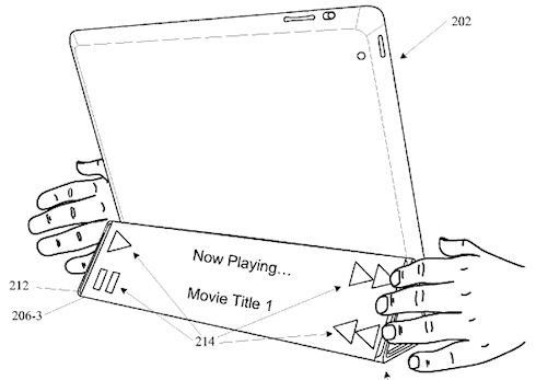 Apple получила патент для обложки Smart Cover с гибким дисплеем