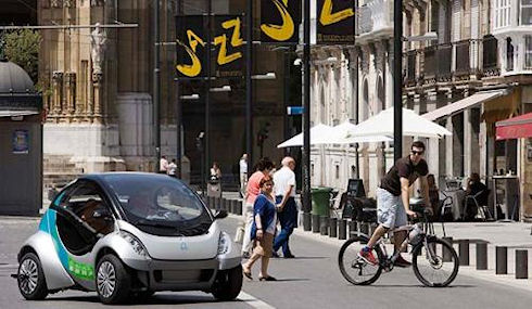 Hiriko: автомобиль вместо велосипеда