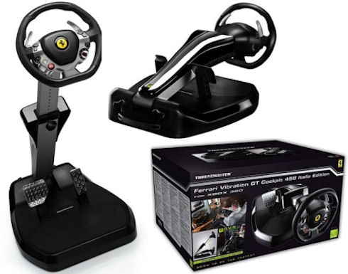 Игровые контроллеры Thrustmaster в стиле Ferrari