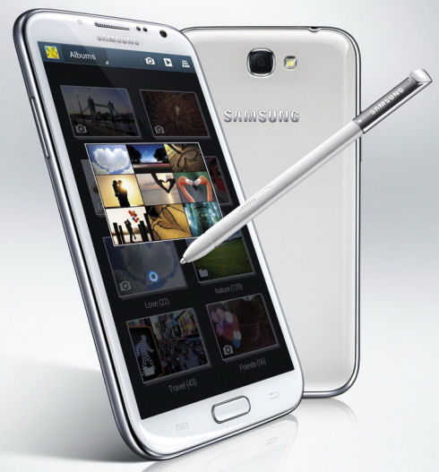 Samsung презентует Galaxy Note II