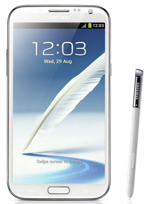 Samsung презентует Galaxy Note II