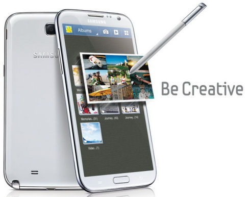Samsung презентует Galaxy Note II