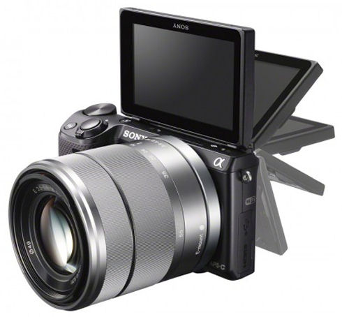 Фотокамера Sony NEX-5R с модулем Wi-Fi