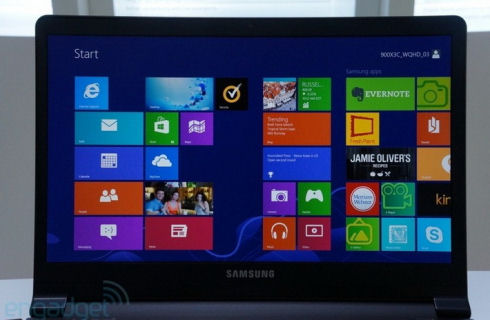 Ультрабук Samsung с дисплеем Retina