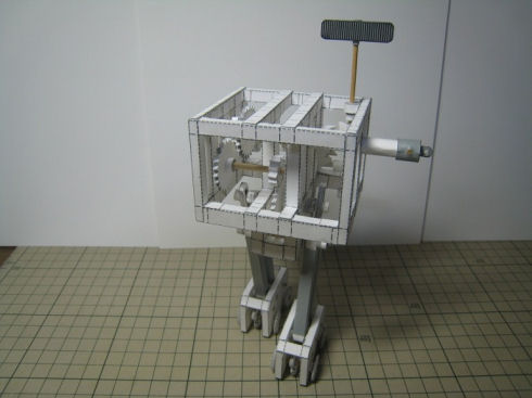 Японский бумажный робот Paper Robot III