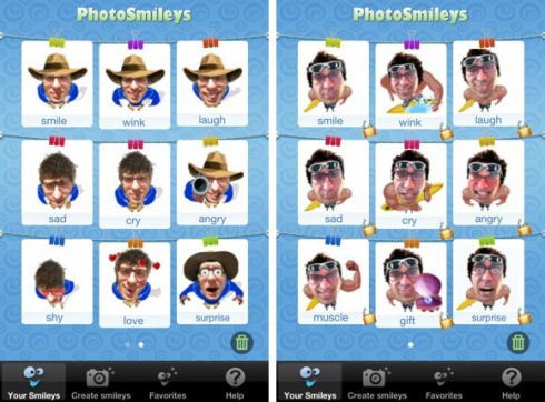 PhotoSmileys: улыбка в комплекте