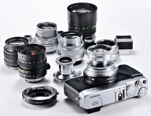 Беззеркальная камера Fujifilm X-E1 и объективы Fujinon XF