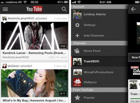 Клиент YouTube снова доступен для iOS