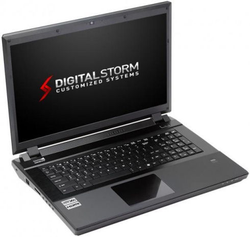 Мощный игровой лэптоп Digital Storm X17E