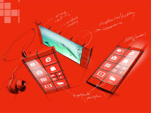 Смартфон WP8 по-гречески