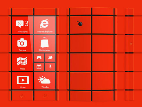 Смартфон WP8 по-гречески