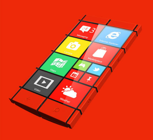 Смартфон WP8 по-гречески