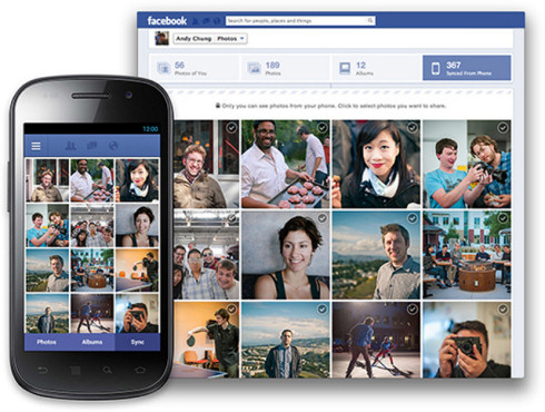 Photo Sync – облачная синхронизация фотографий в Facebook