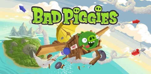 Bad Piggies - зеленые свиньи от Rovio