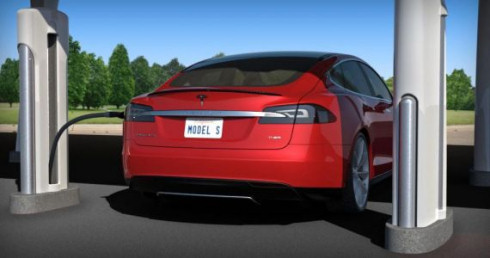 Зарядная сеть Supercharger для электрокаров Tesla Motors