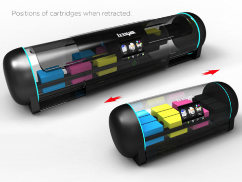 Принтер Retractable – цветная компактность Принтер Retractable – цветная компактность