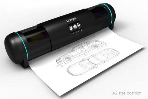 Принтер Retractable – цветная компактность Принтер Retractable – цветная компактность