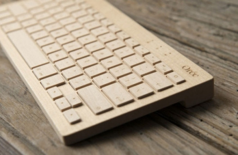 Oree Wooden Keyboard: деревянная периферия