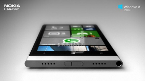 Nokia Lumia FX800: концептуально
