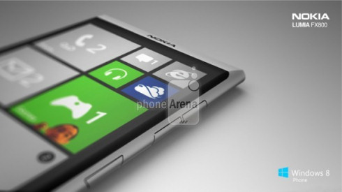 Nokia Lumia FX800: концептуально