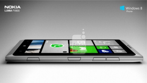 Nokia Lumia FX800: концептуально