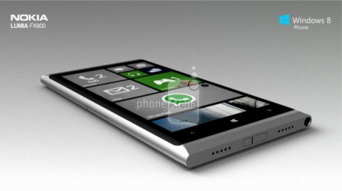 Nokia Lumia FX800: концептуально