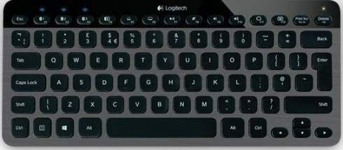 Яркая BlueTooth-клавиатура Logitech