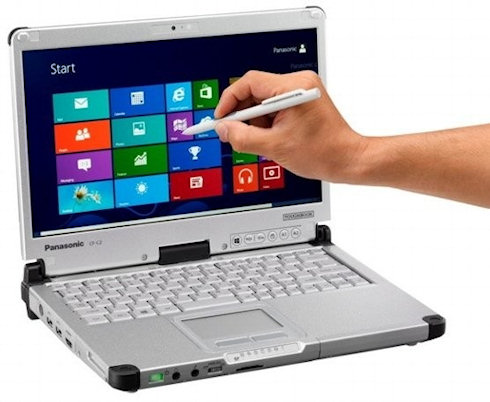 Panasonic Toughbook C2: Windows 8 под защитой