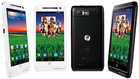Смартфон Motorola MT788 с процессором Intel Atom 2ГГц