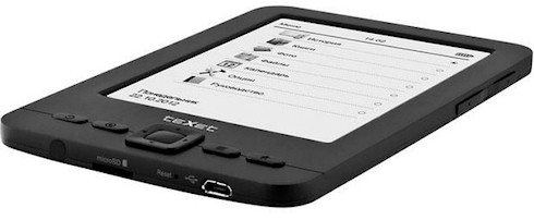 Электронный ридер teXet TB-436 с экраном 4,3 дюйма