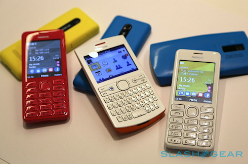 Телефоны для Facebook Nokia Asha
