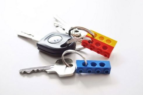 Брелоки для ключей из LEGO