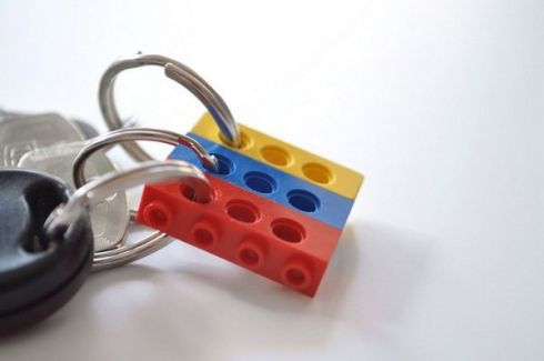Брелоки для ключей из LEGO